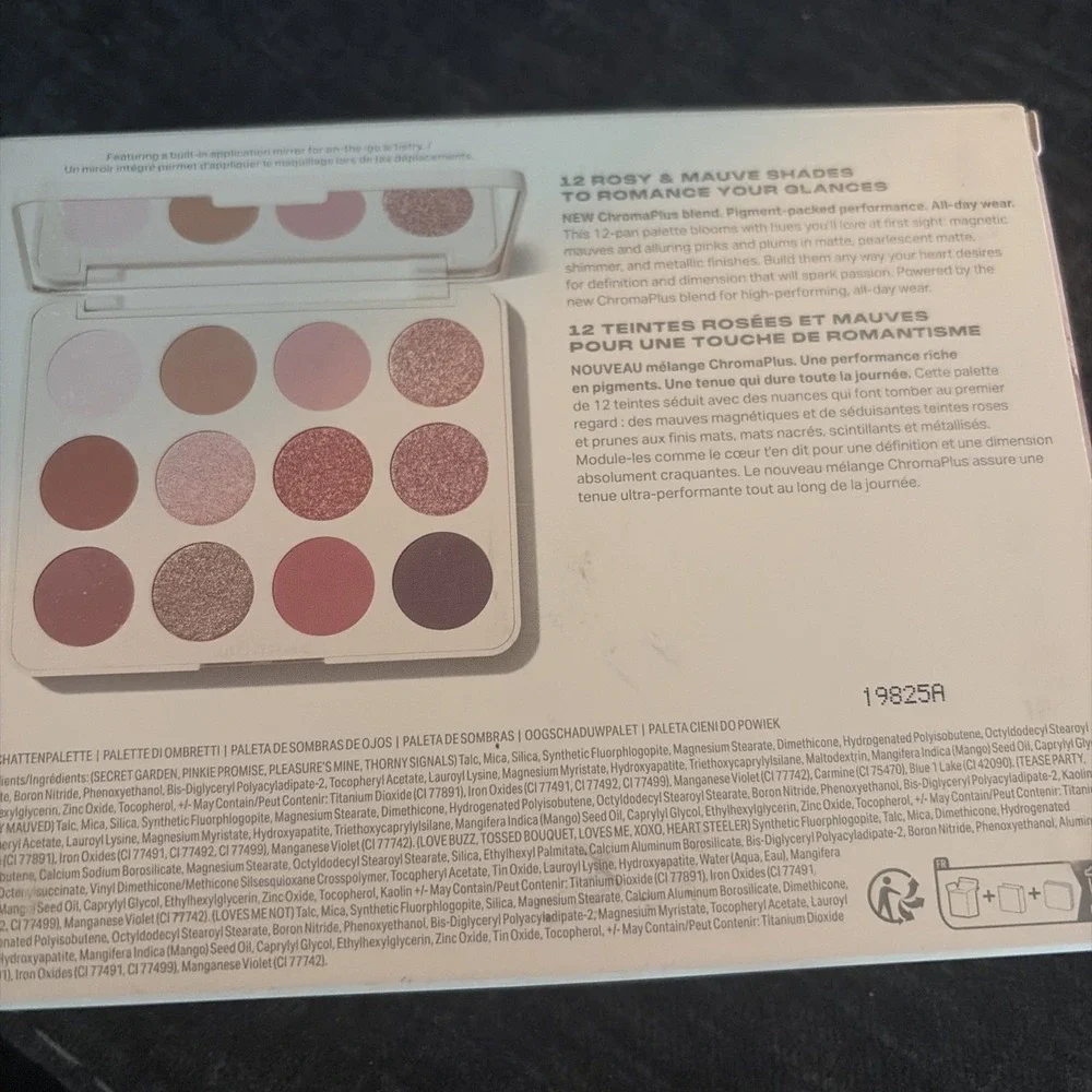 Morphe ChromaPlus Rose Frequency Eyeshadow Palette, NEW IN BOX